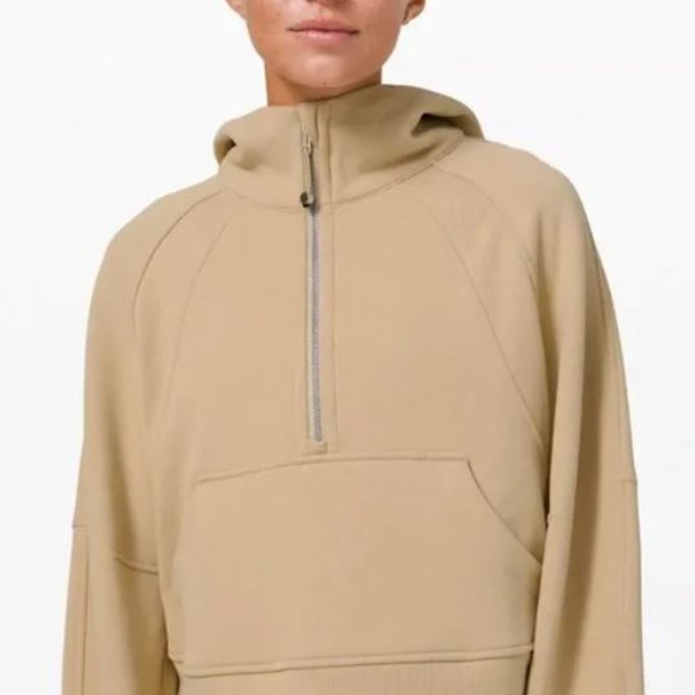 Lululemon Scuba Oversized Half-Zip Hoodie * Size L/XL Trench